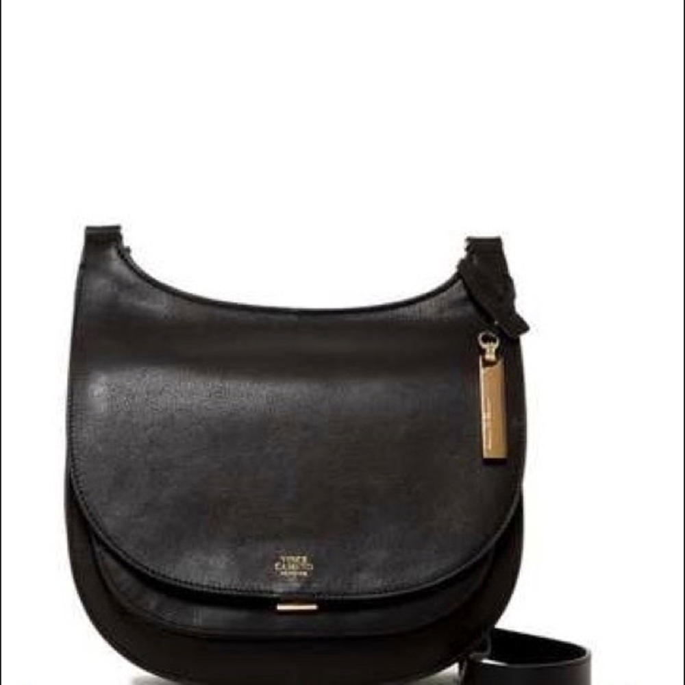 Vince Camino • Black Leather HandBag